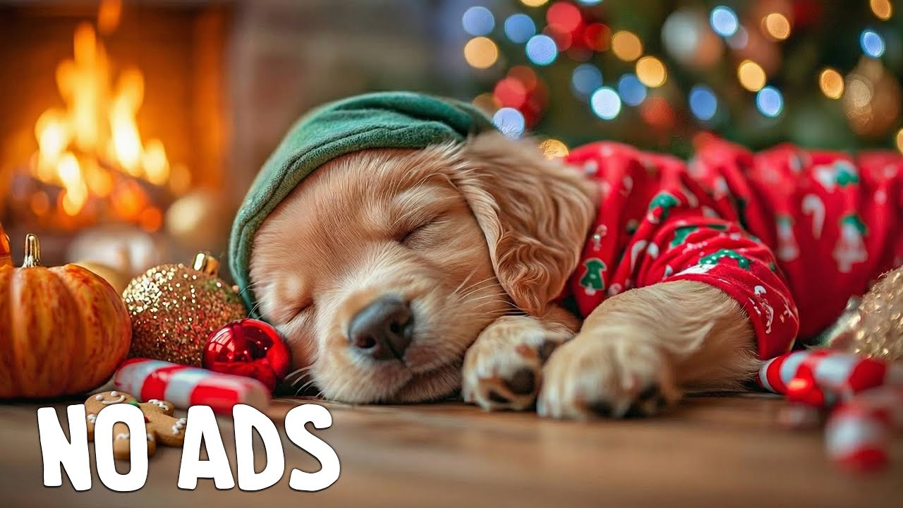 12 Hours of Dog Calming Music for Dogs 🐶❄️Anti Separation Anxiety Relief🎵Dog Deep Sleep Music💤NO ADS