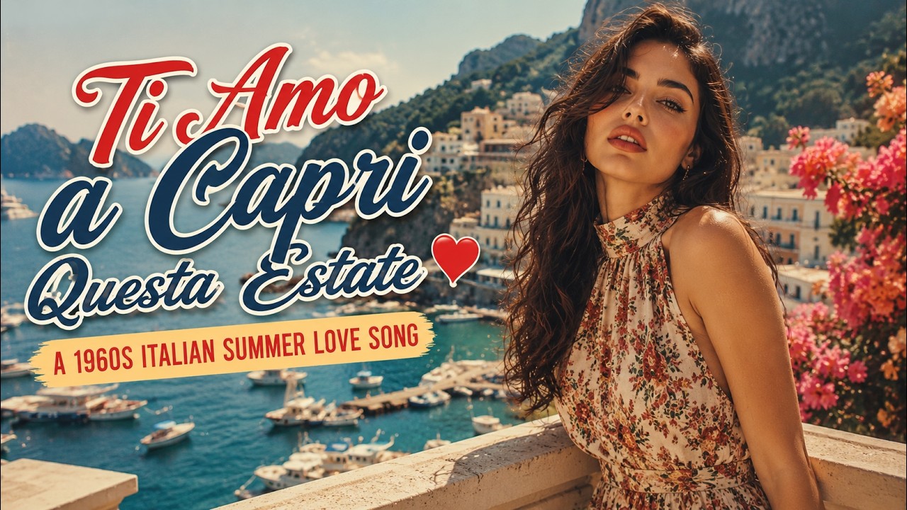 Ti Amo a Capri Questa Estate 🌞 A Nostalgic 1960s Italian Summer Love ...