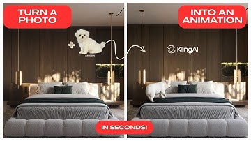 Turn A Photo into a Cinematic Animation in Seconds | Kling AI Tutorial