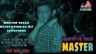 Master Tesar Recreation By Aj Creations Keep Supporting Jayanth Is Back