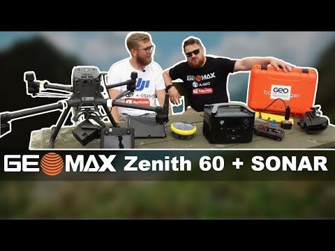 GeoMax Zenith 60 & Sonar Single Beam Surveying