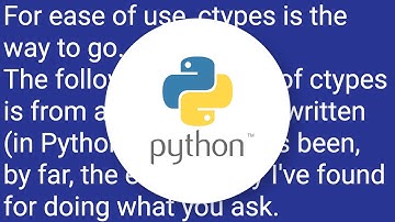 How can I use a DLL file from Python?