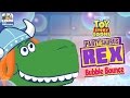 Toy Story Toons PartySaurus Rex Bubble Bounce Throw An Epic Party Gameplay 