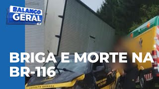 Vigilante que escoltava carga de explosivos matou caminhoneiro após acidente na BR-116