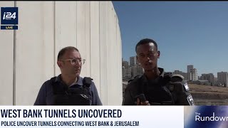 La Police Aux Frontières Israélienne Découvre Des Tunnels Terroristes Présumés Reliant La Cisjord...