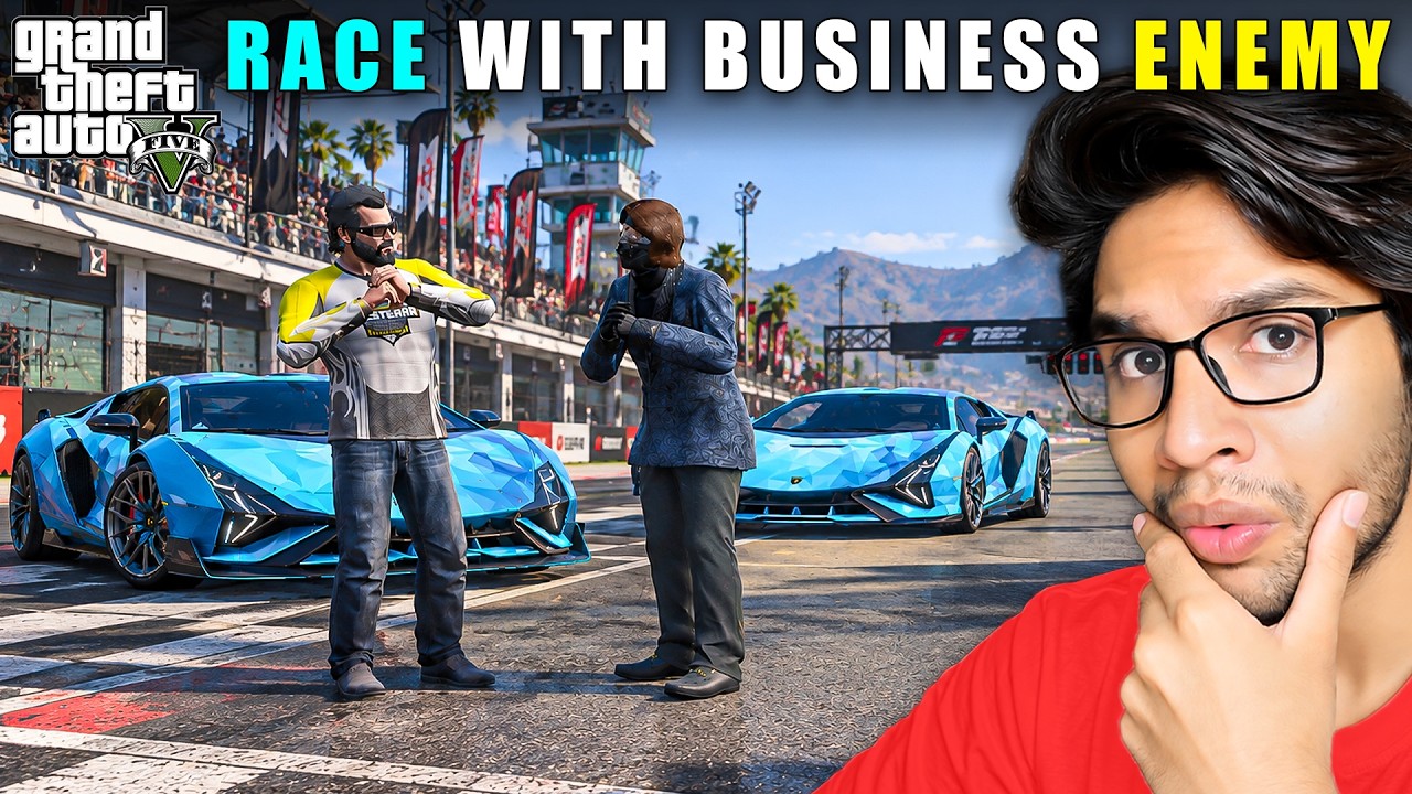 RACE BATTLE BETWEEN THE FASTEST LAMBORGHINI SIAN | GTA V GAMEPLAY