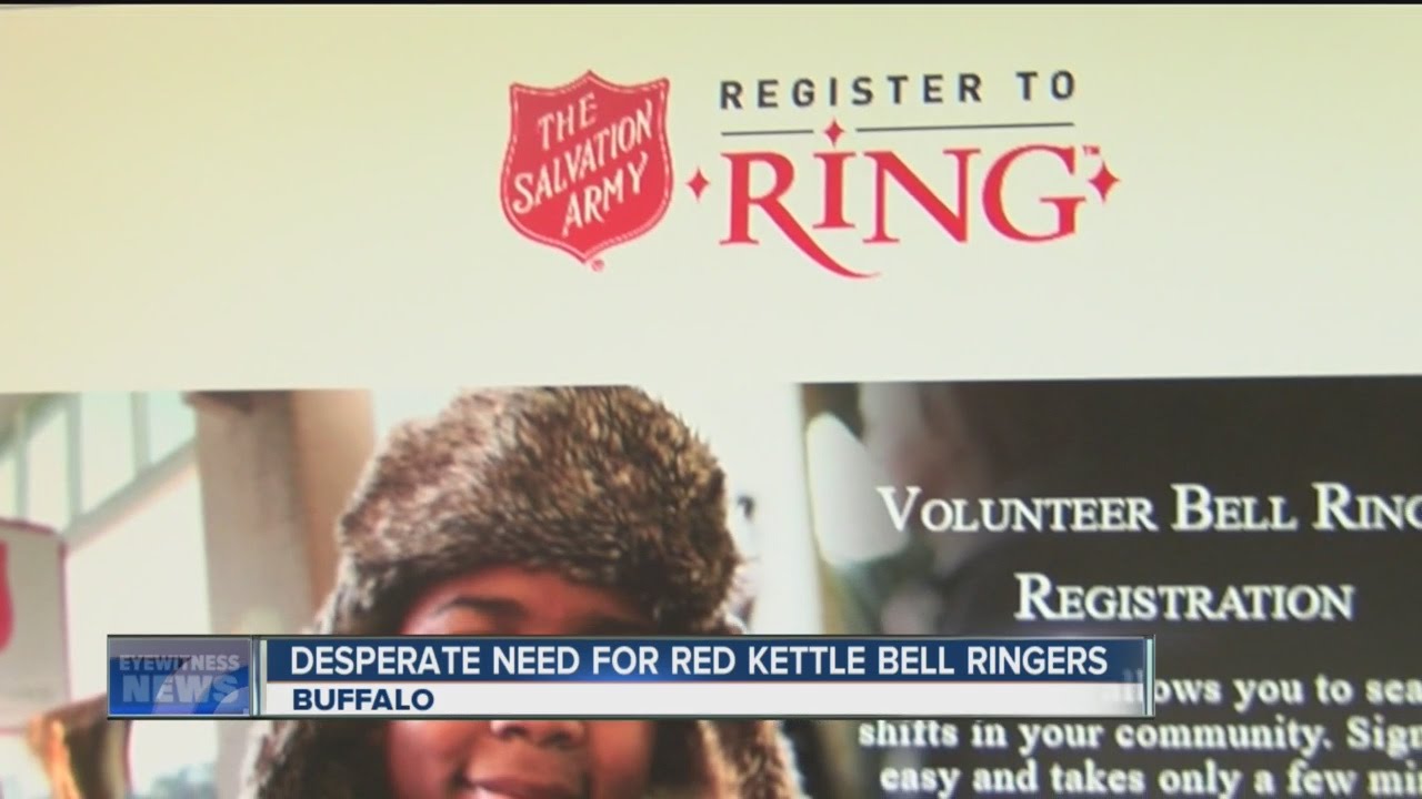 Salvation Army Volunteer Bellringers needed YouTube