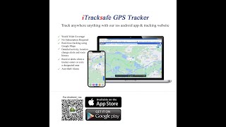 Set geo-fence area in out alarm for gps tracker on itracksafe.com