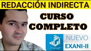 EL MEJOR CURSO GRATUITO DE REDACCIÓN INDIRECTA - NUEVO EXANI II by Profe Cristian 37,489 views 1 year ago 4 minutes, 5 seconds