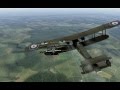 Rise Of Flight: Fokker Triplane CRASHES into Bomber (SURVIVES!)