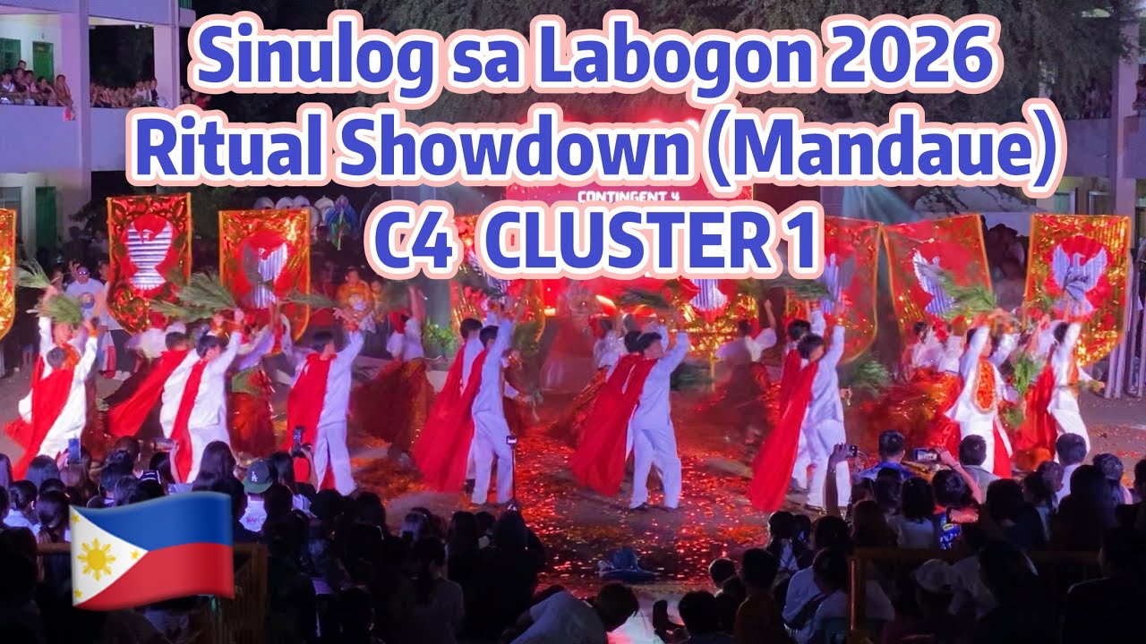 Sinulog sa Labogon 2026 CLUSTER 1 Ritual Dance Showdown Mandaue Cebu | Festival Dance
