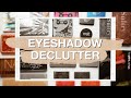 EYESHADOW PALETTES IM GETTING RID OF! | Autumn 2019 Declutter | Julia Adams