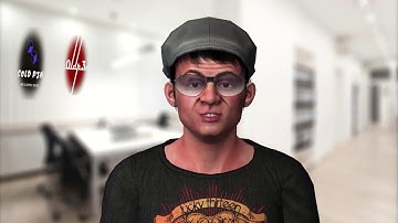 Crazy Talk 8 Pipeline Project, finished with CreateStudio.