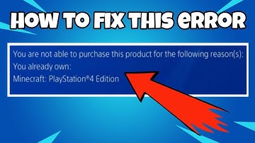 How to fix ps4 you are not able to purchase this product