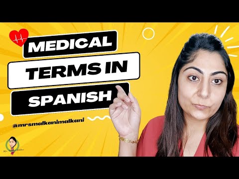 Learn Spanish medical terms || Grow your Spanish vocabulary || #learnspanish