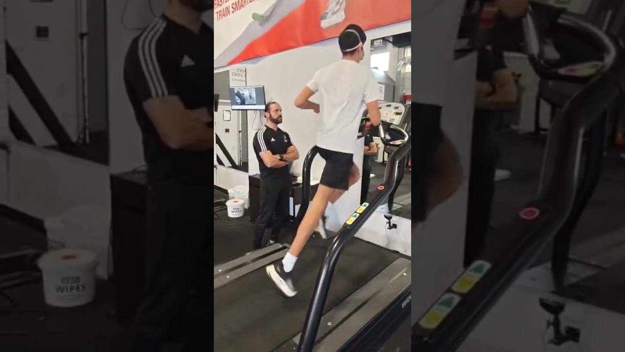 ⚡️📈💨 Another Vo2Max test using the Calibre Biometrics system here at the Lab!