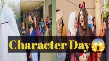 Character Day 2.0 At  isp Multan ♥️ | Hamza Malik world