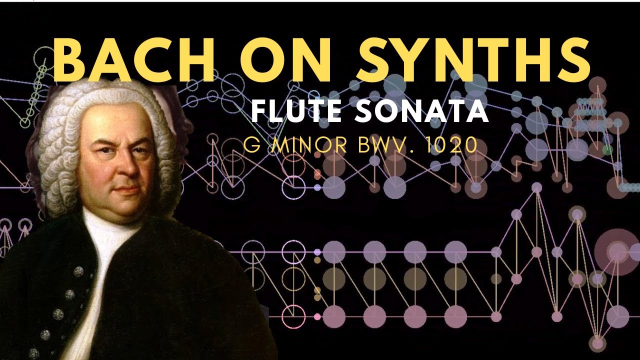 Flute sonata G minor BWV 1020 J.S.Bach (Synthesized) YouTube