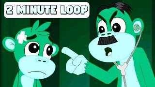 Five Little Monkeys Jumping On The Bed 3 Min Loop Remix Sound Variations Rhymes Kids Songs