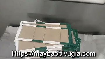 Máy vuốt mép bìa cứng làm hộp cứng, bìa sách