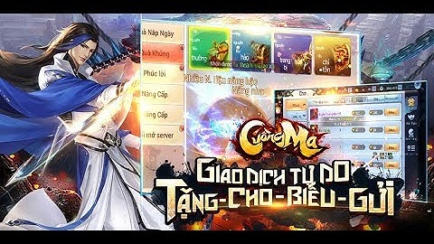 [Cuồng Ma Chí Tôn] Giao Dịch Tự Do - Tặng Cho Biếu Gửi (#CMCT)