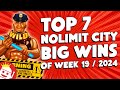  top 7 biggest nolimit city wins of week 19  2024