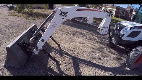 Bobcat Tractor  Front End Loader Disconnect