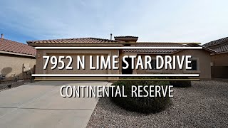 Home For Sale in Tucson, AZ 7952 N Lime Star Drive