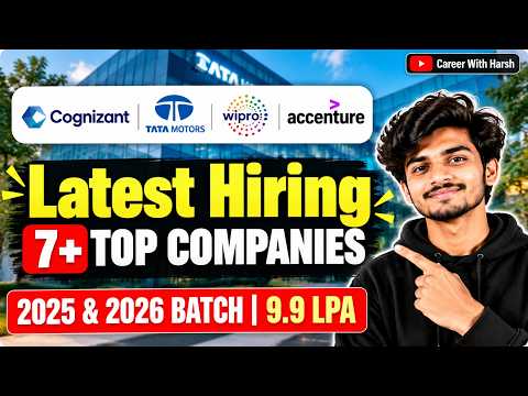 Cognizant , Globallogic | Off Campus Drive | 2026, 2025 Batch Hiring | 🔥Multiple Opportunities