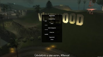 MTA:SA - Login panel