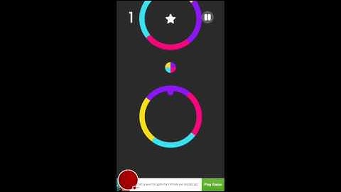 My Color Switch and this is my first time ever!