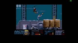 ATARI ST GAME OVER II Y ARTIC MOVES DINAMIC SOFTWERE