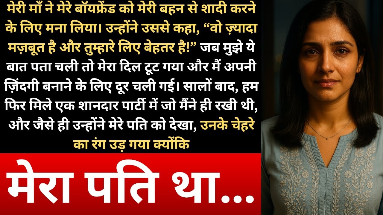माँ ने मेरे बॉयफ्रेंड से बहन की शादी करवा दी – बोली, वो तुमसे ज़्यादा बेहतर है