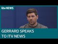 Steven Gerrard interview: Rangers title win, England and Liverpool links | ITV News
