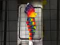 Rainbow Sunset Tie Dye #Shorts