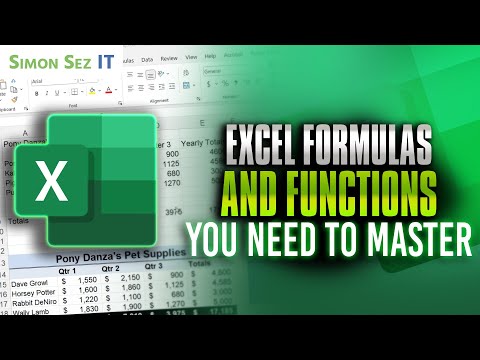 Excel Formulas and