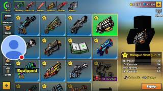 Minigun Shotgun(Review) Pixel Gun 3D screenshot 4