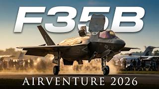 F35B Lightning II Goes Full Beast Mode EAA Airventure 2026!