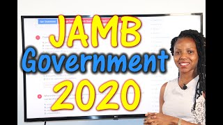 JAMB CBT Government 2020 Past Questions 1 - 20 screenshot 4