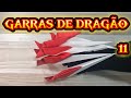 Como fazer garras de dragão 11 #dragonclaw #paperclaws