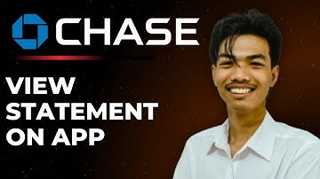 How To View Statement On Chase App