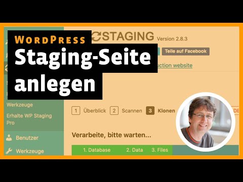 WordPress: Staging-Seite anlegen