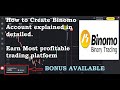 Download the Binomo App and injoy money