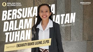 MAZMUR 21 - BERSUKACITA DALAM KEKUATAN TUHAN