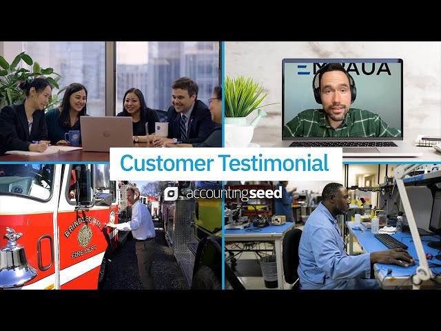 Connect Front & Back Office, Endless Possibilities. Hear Why Businesses Choose Accounting Seed.