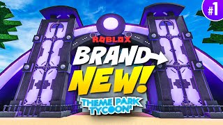 Starting a BRAND NEW PROJECT! | Theme Park Tycoon 2 • #1