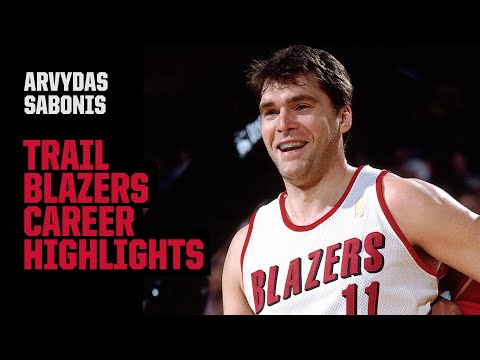 Arvydas Sabonis Trail Blazers Career Highlights