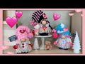 How to Make Adorable & Easy Dollar Tree Valentine Girl Gnomes! ❤️💐🌺