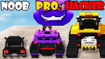 NOOB vs PRO vs HACKER - Monster Demolition NEW Gameplay Walkthrough (Android,iOS)
