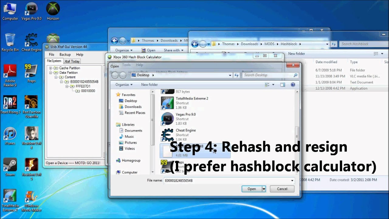How to mod gamerscore with a USB + modding tools - YouTube